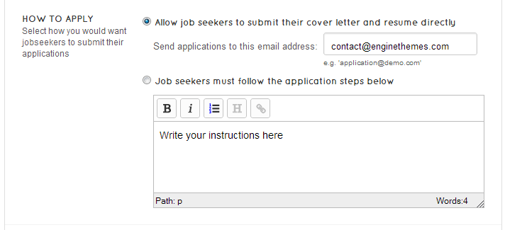 How To Apply in JobEngine - Job Board Software, WordPress Job Board