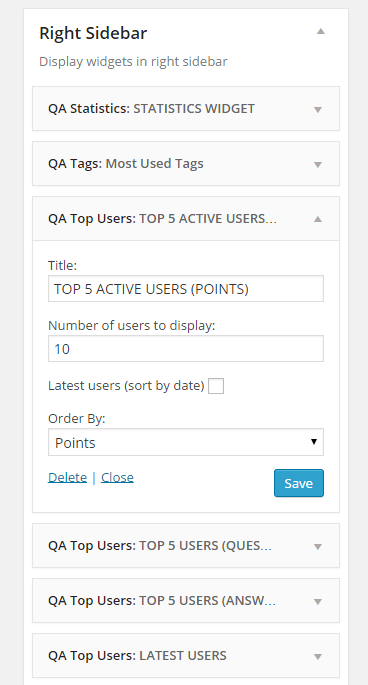 top users - QAEngine